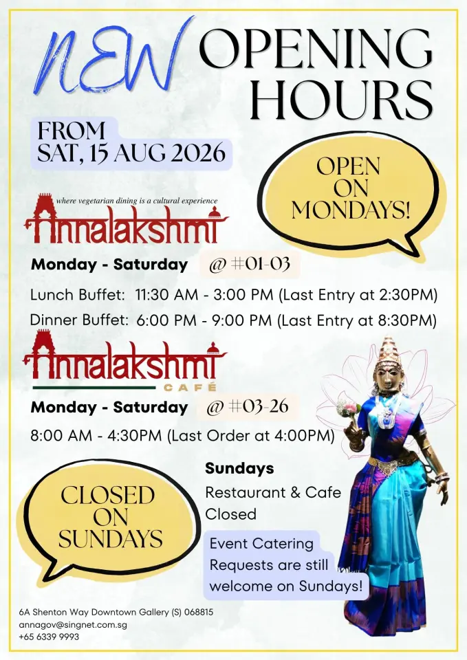 Annalakshmi Restaurant