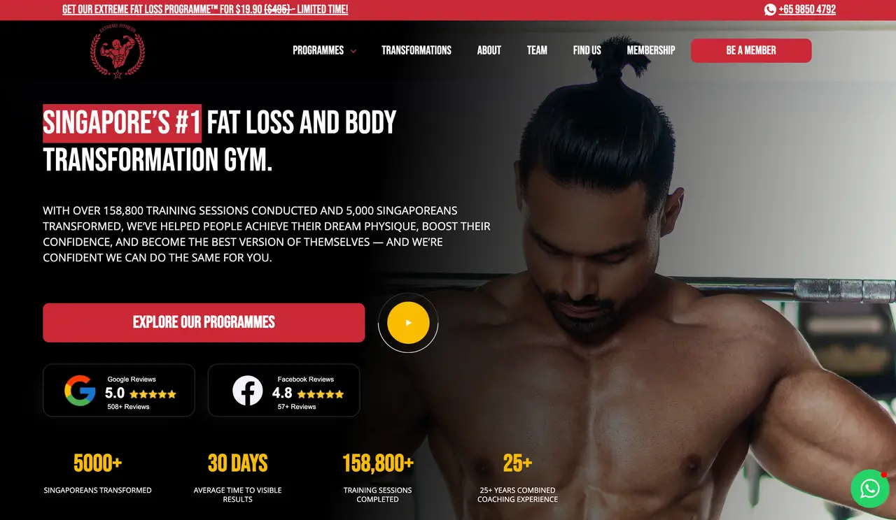 Extreme Fitness - Personal Training Yishun