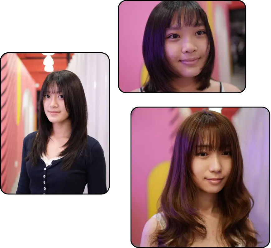 In Trim Hair Beauty Concept
